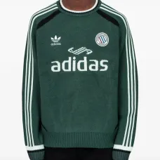 Полосатый джемпер с длинными рукавами