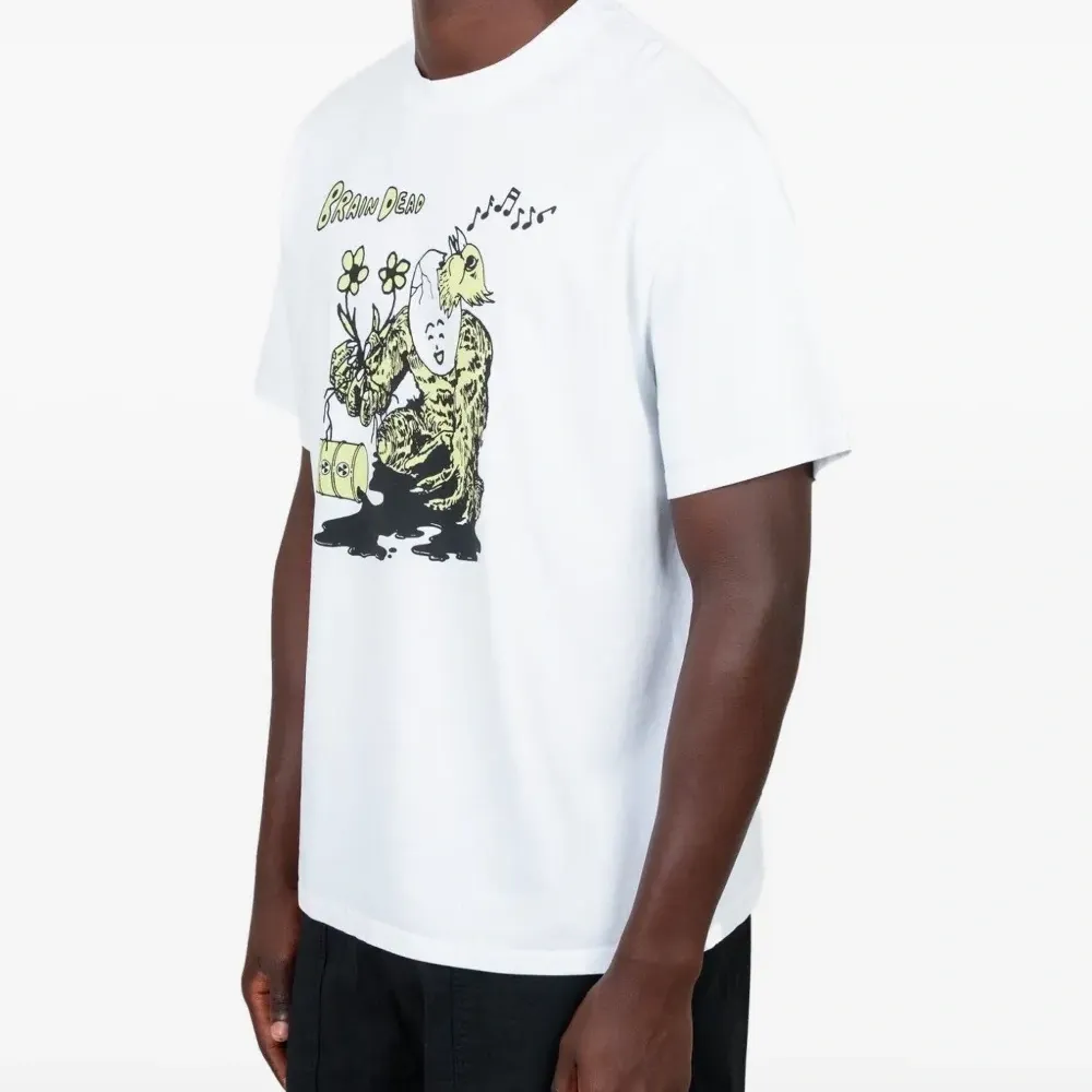 Футболка с принтом Scrambled Head Футболка с принтом Scrambled Head