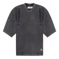 Футболка с V-образным вырезом