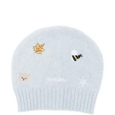 Шапка бини с вышивкой