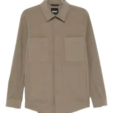 Жакет с накладными карманами