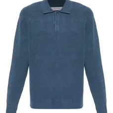 Поло на пуговицах