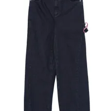 Джинсы с пятью карманами и подвернутыми краями Джинсы с пятью карманами и подвернутыми краями