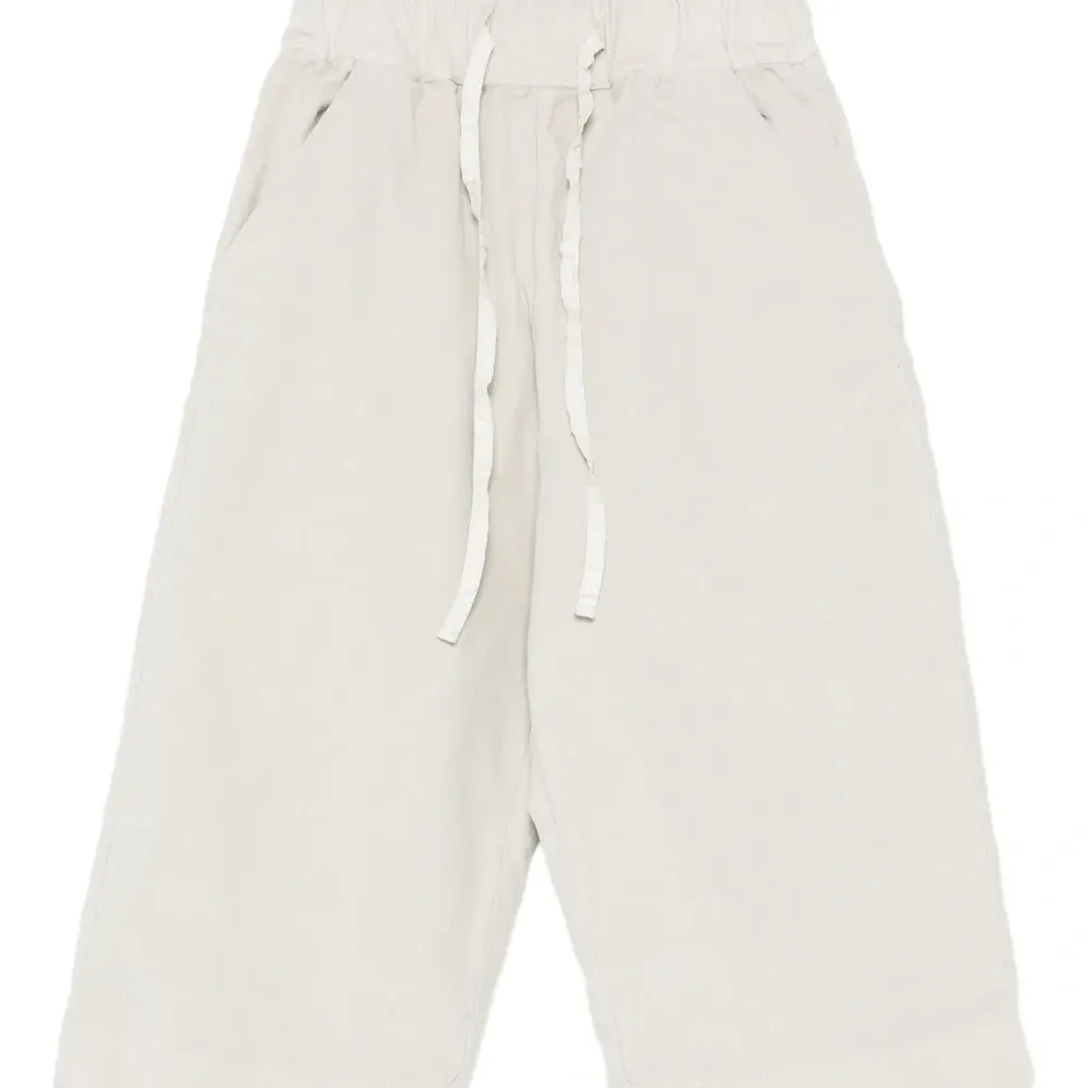 Брюки на эластичном поясе с завязками