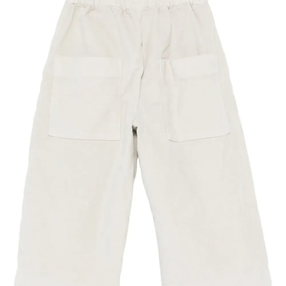 Брюки на эластичном поясе с завязками