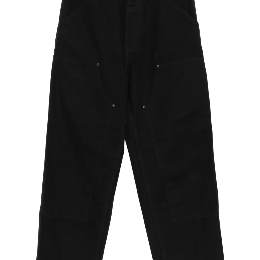 Брюки из холста с двойными наколенниками