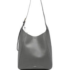 Большая сумка на плечо с изогнутым верхом