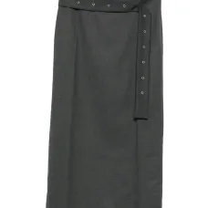 Юбка с люверсами