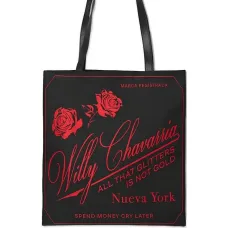 Сумка-тоут с принтом роз