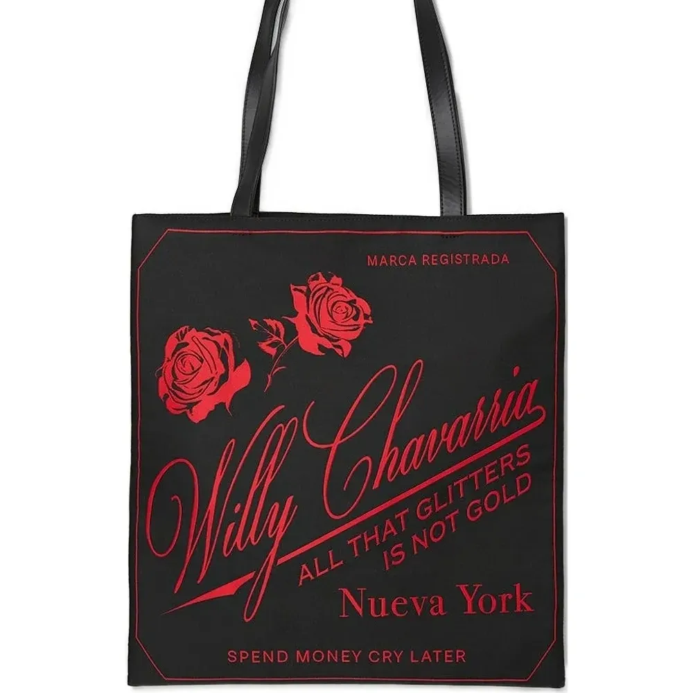 Сумка-тоут с принтом роз