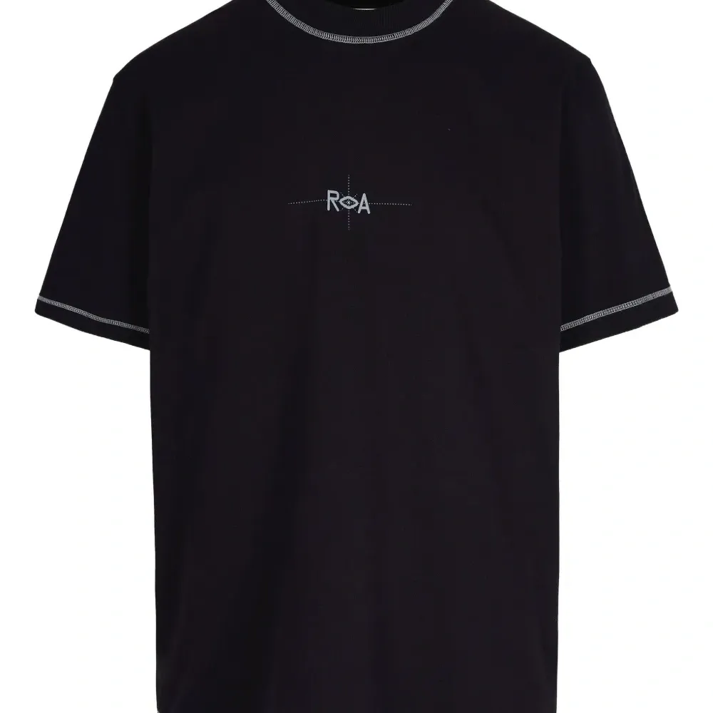 Поло-футболка с вышитым логотипом и графическим принтом