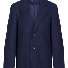 Пиджак на трех пуговицах с накладными карманами