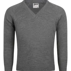 Свитер с V-образным вырезом и рукавами-реглан