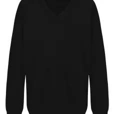 Свитер с V-образным вырезом и рукавами-реглан