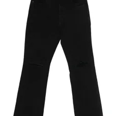 Джинсы-клёш с разрезами Джинсы-клёш с разрезами