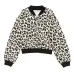 Бомбер с леопардовым принтом
