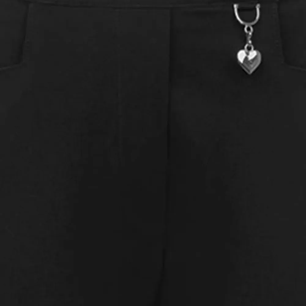 Брюки с деталями в виде сердца