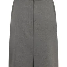 Прямая юбка с отстрочкой