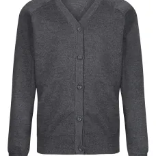 Кардиган на пуговицах с V-образным вырезом