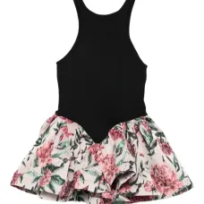 Блузка с баской из броката