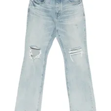 Джинсы Lucca с потертостями и рваными деталями Джинсы Lucca с потертостями и рваными деталями