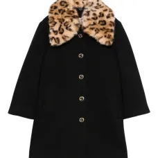 Пальто Twin-set черного цвета