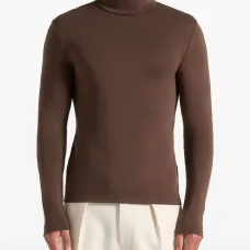 Свитер с воротником-стойкой Свитер с воротником-стойкой