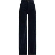 Вельветовые прямые брюки