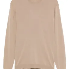 Свитер с круглым вырезом