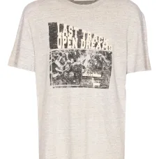 Хлопковая футболка с графическим принтом