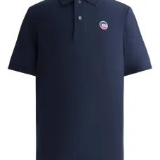 Поло из пике с логотипом