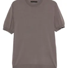 Футболка с короткими рукавами и круглым вырезом