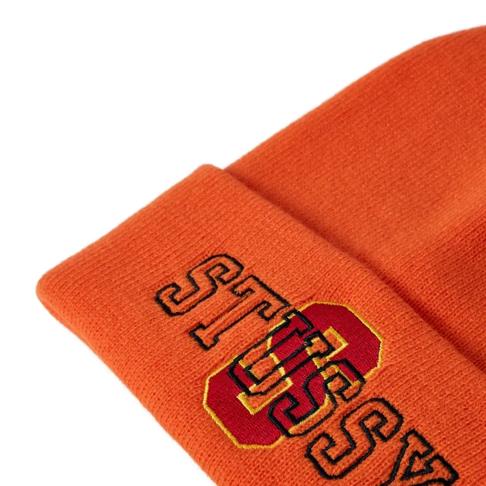 Шерстяная шапка-бини с логотипом