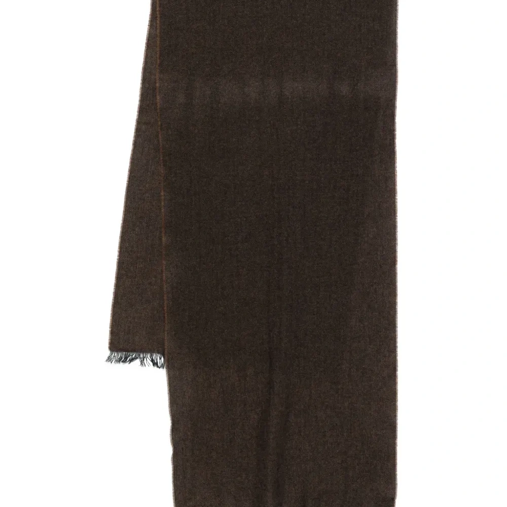 Шарф с бахромой