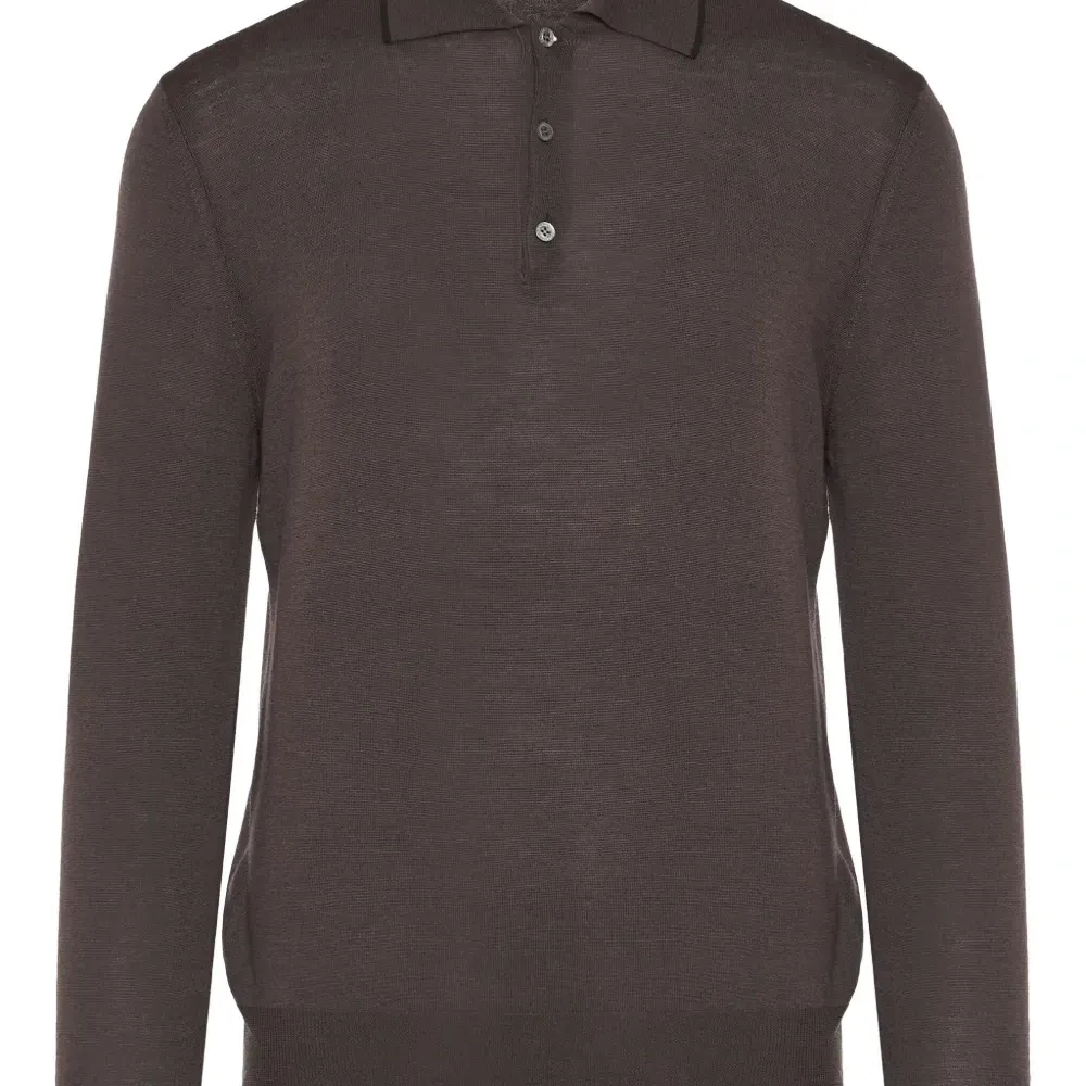 Поло из смеси шерсти