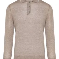 Поло с длинными рукавами