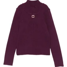 Водолазка в рубчик