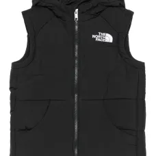 Стеганый жилет с капюшоном