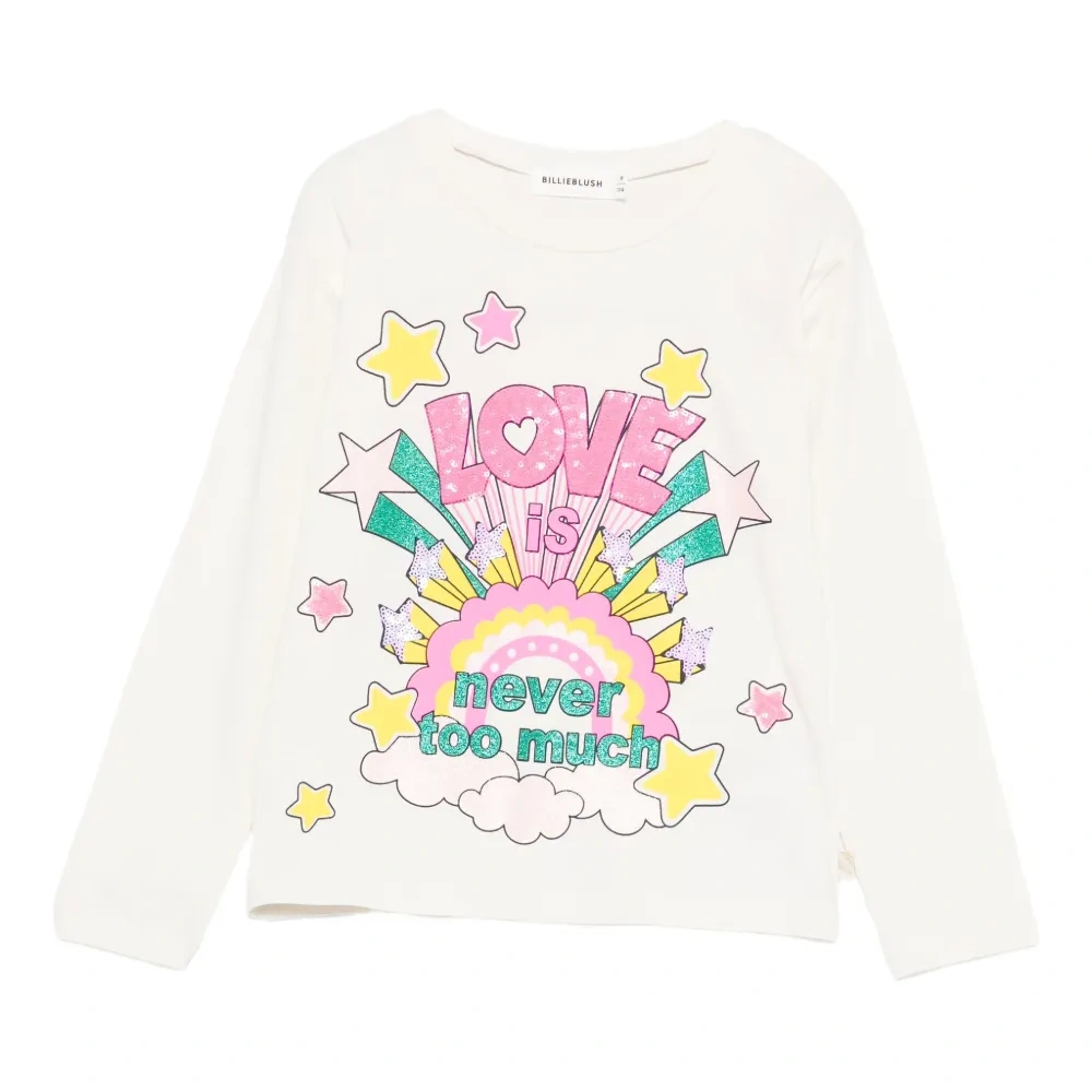 Футболка с графическим принтом и украшением из пайеток