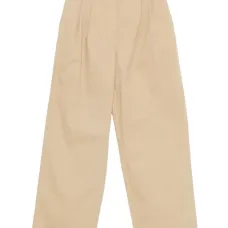 Брюки со складками спереди