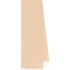 Вышитый шарф с бахромой