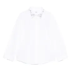 Рубашка с вышитым воротником Рубашка с вышитым воротником