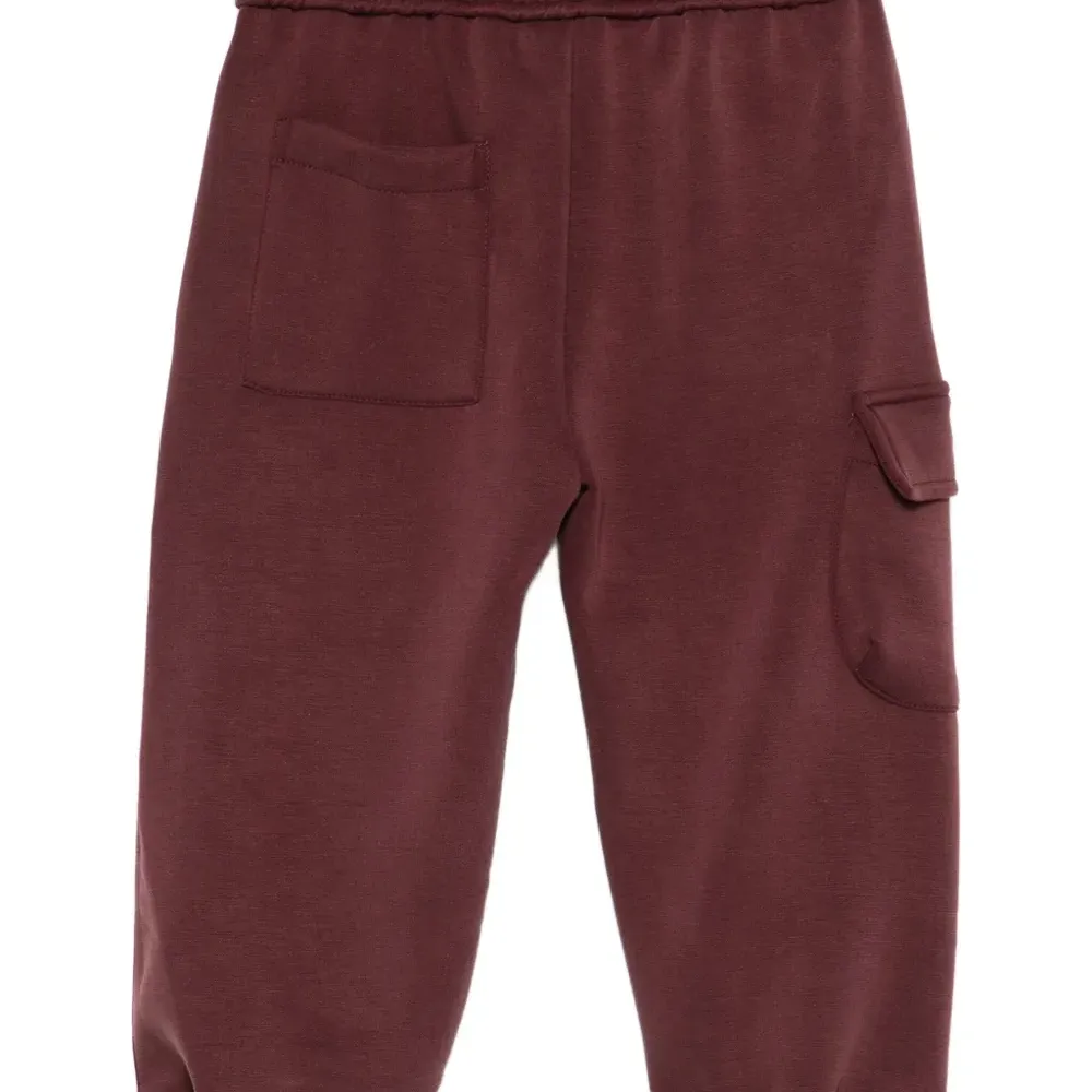 Брюки с карманами карго и завязками