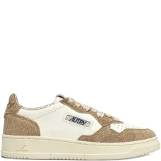 Кожаные кроссовки