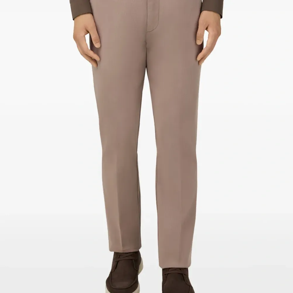 Брюки из эластичного хлопка