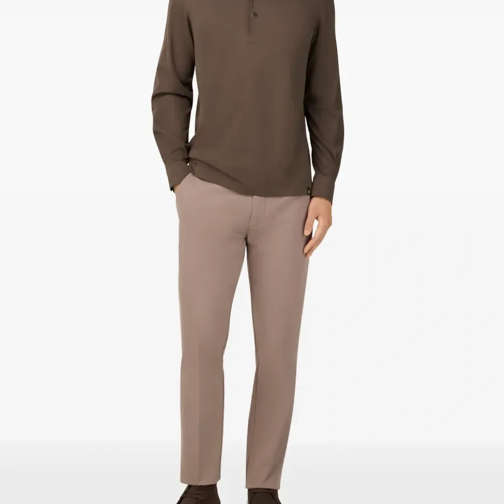 Брюки из эластичного хлопка