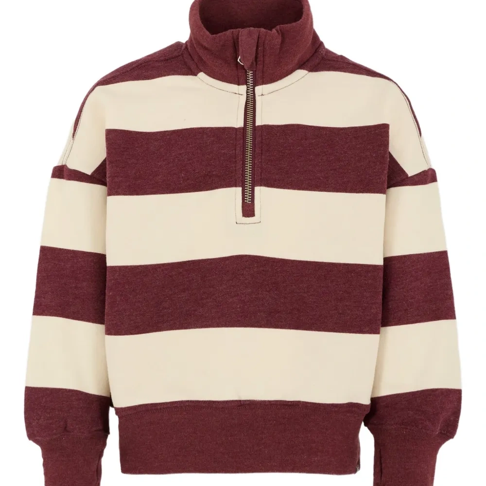 Полосатый свитшот