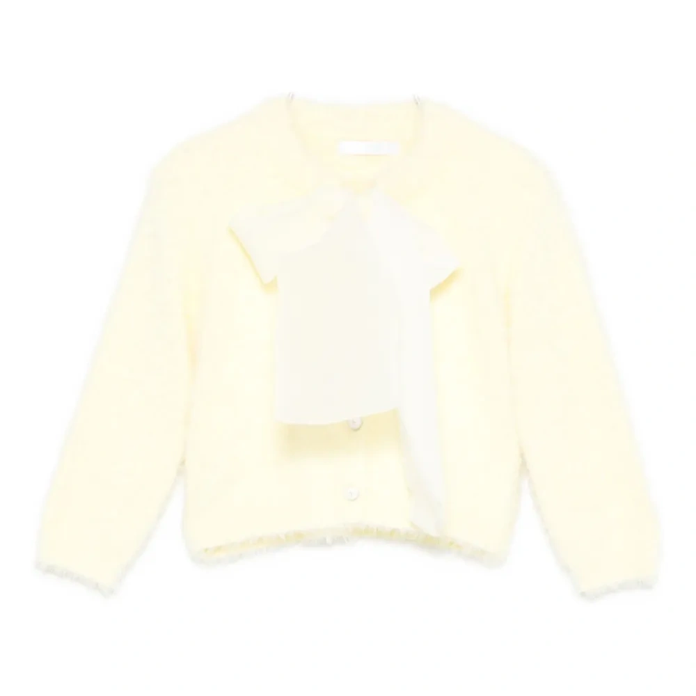 Кардиган с бантом