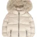 Стеганая куртка с отделкой из меха