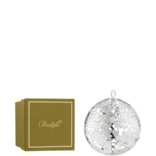 Серебряная рождественская подвеска